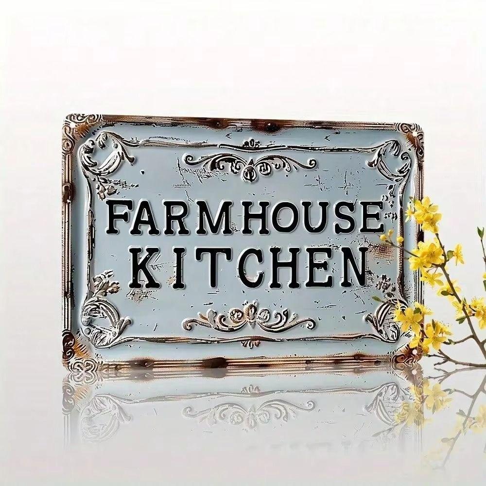 Vintage Metal Tin Sign Wall Art Decor 20x30cm