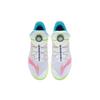 Li Ning Cushioning Slip Resistant Abrasion Resistant Low top Table Tennis Shoes Unisex White Green Pink APPT003-1