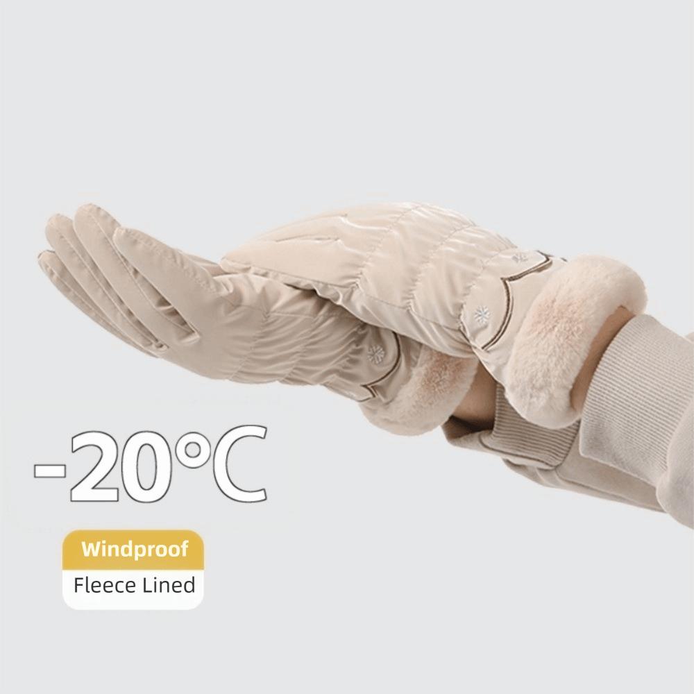 Windproof Thermal Ski Gloves Touchscreen Outdoor Cycling Gloves New Winter Gloves  for Cold Weather