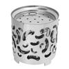 Mini Camping Heater Stove Portable Warming Stove Cover Durable Camping Heating Cover  Tent Heating