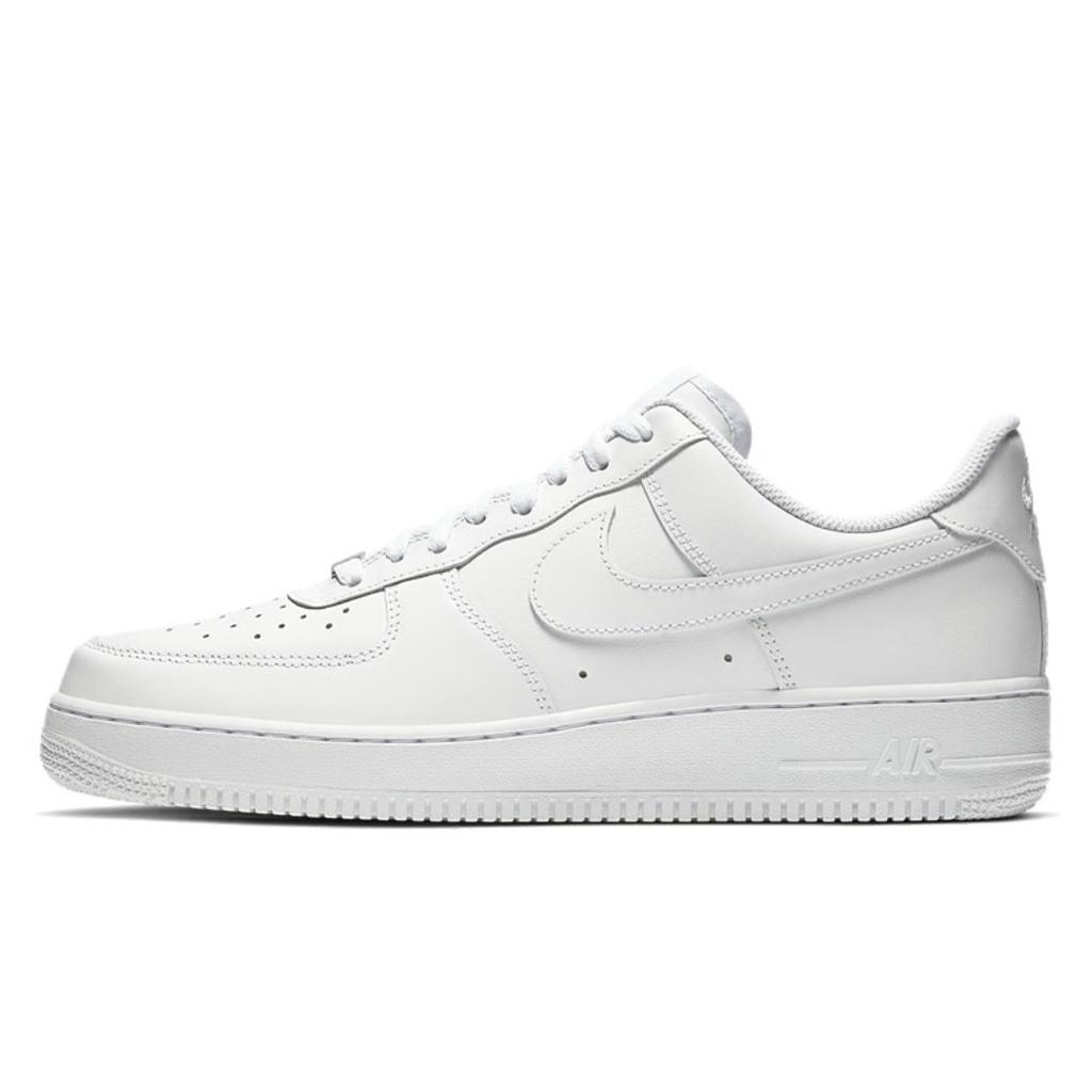 Nike Air Force 1 Lemon Summer Hovězí Kůže Odolné proti oděru Rovnováha Nízké Skateboardové boty Pánské Bílá Zelená CW2288-111(Tým144-)