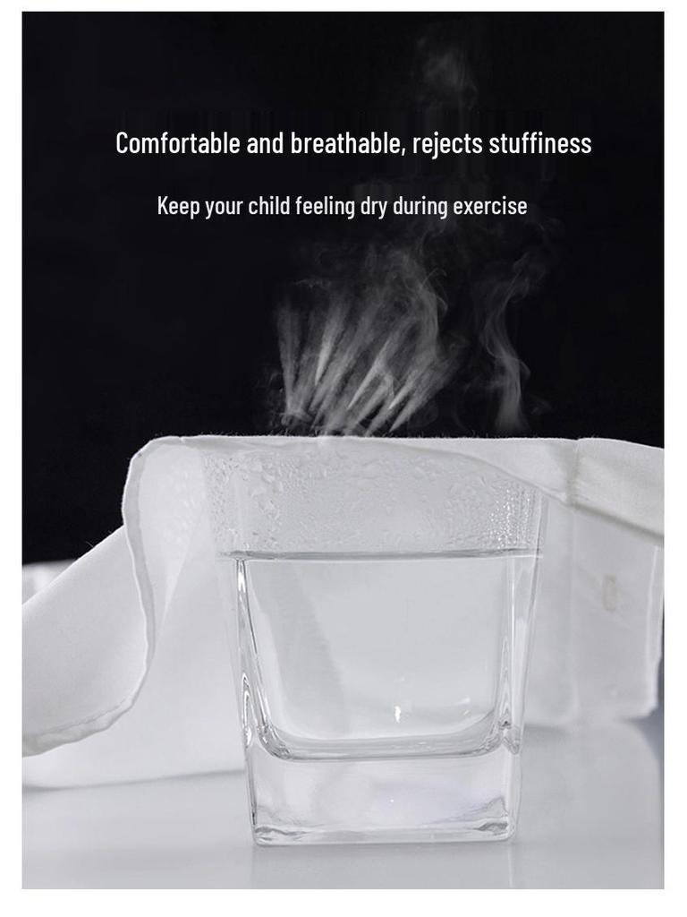 Children's Long-Sleeve White Shirt for Boys and Girls - School Uniform & Performance Wear for Spring and Autumn