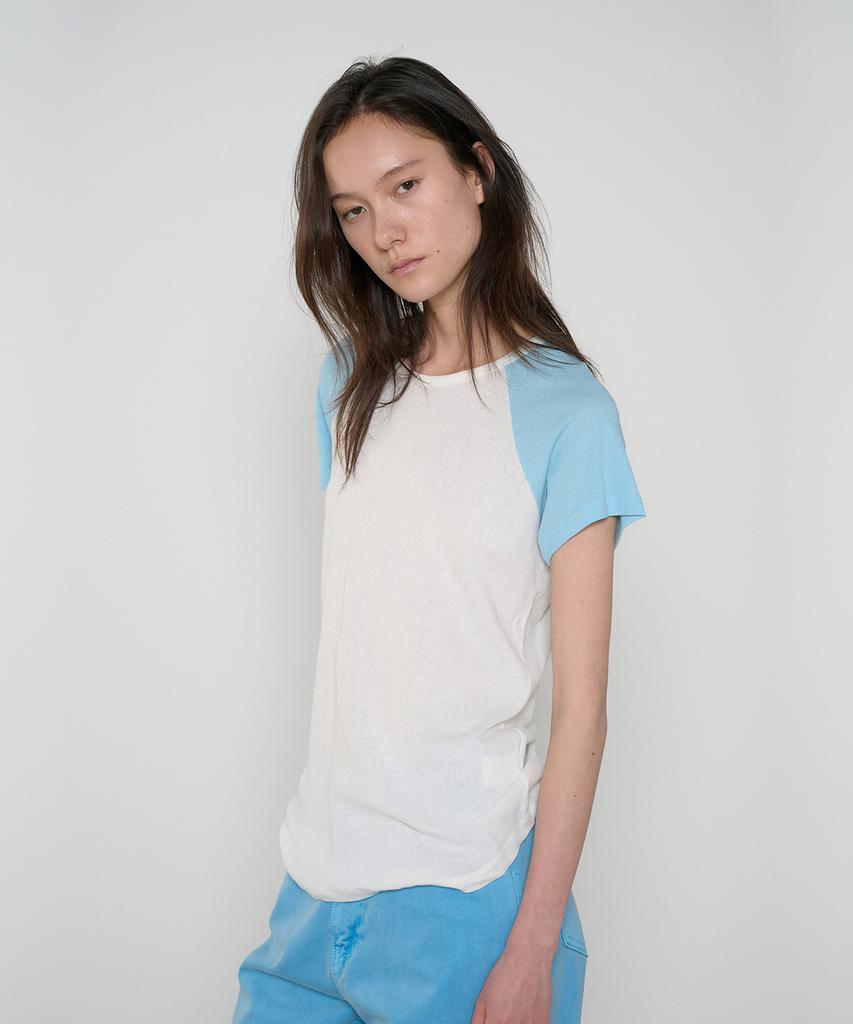 Jeonggamseutyudio Eco Color Block Raglan Tee_3 Color
