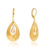 Light luxury niche high-end earrings, water drop zircon earrings, jewelry.