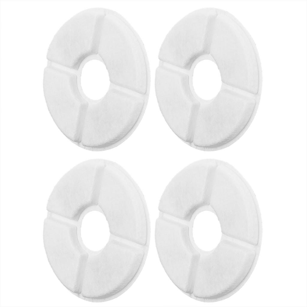 4Pcs Activated Carbon Filter Replacement for Cat Dog Water Fountain Pet Accessories