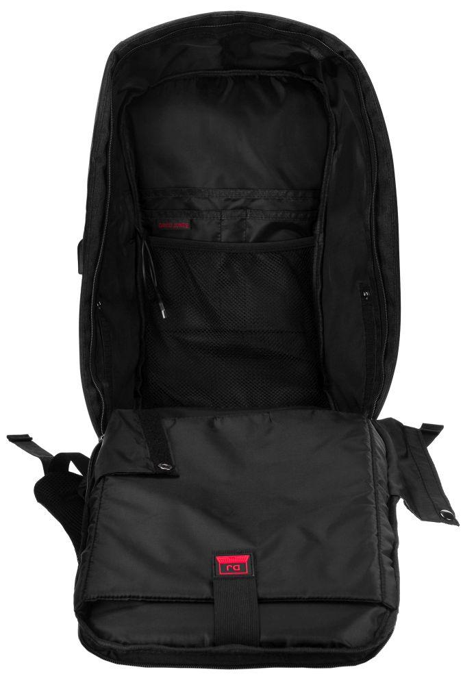 Modern Backpack with Laptop Compartment and USB Port - David Jones
