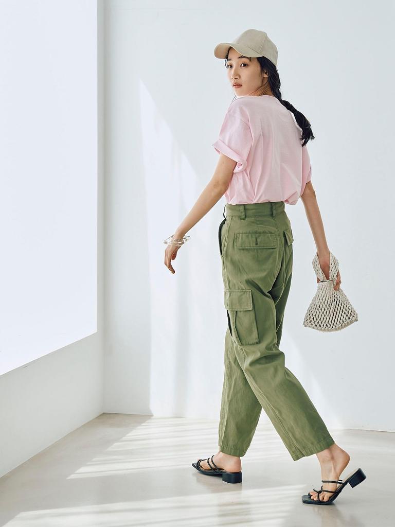 Cohen Peace Dye Cargo Pants, 76406430316, 6750, Olive (67), Medium