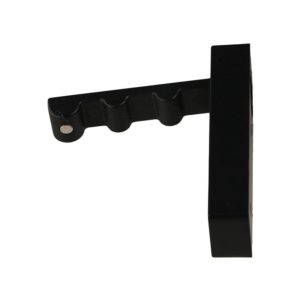 Zinc Zinc Zinc Alloy Hidden Robe Hook Wall Hanging Matte Black Towel Hanger Clothes Hooks  Bathroom