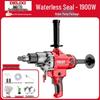 Delixi High-Power Dual-Use Core Drill: Wet/Dry Concrete & Air Conditioner Hole Drilling Machine, Handheld/Desktop Usage.