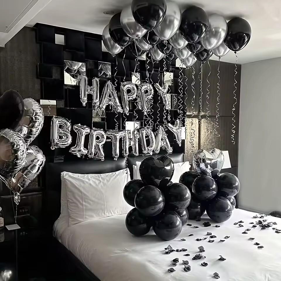 1Set 16Inch Happy Birthday Foil Balloons for Baby Shower Birthday Theme Party Decoration Kids Toys Gift Supplies Latex Globos