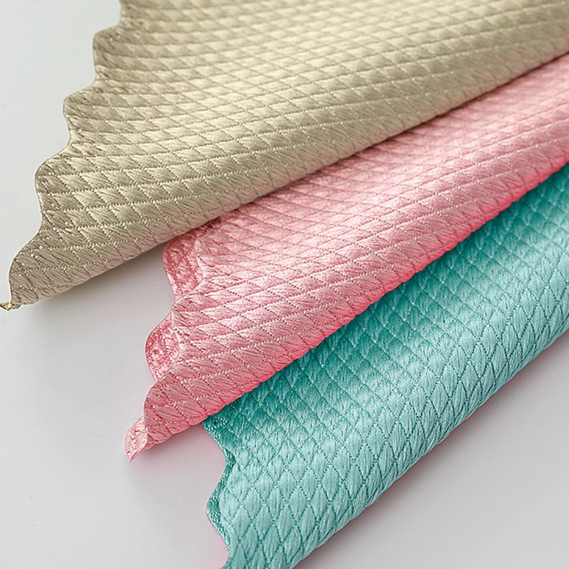 Fashion Glass Mirror Absorbent Glass Windows Dishcloth Bathroom Cleaning Towel Cleaning Tools.Multifunctional Home Kitchen Fish Scale Rag