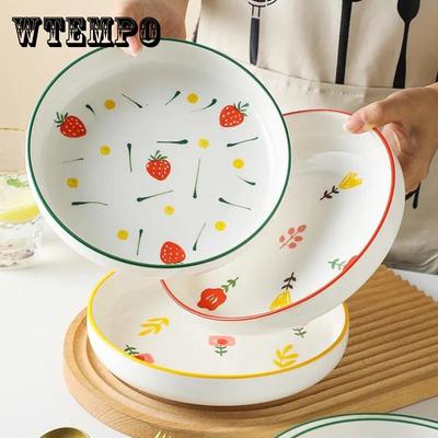 Girl's Cabbage Plate Ceramic Cute Creative Dish Cooking Porcelain Dish Household Dish