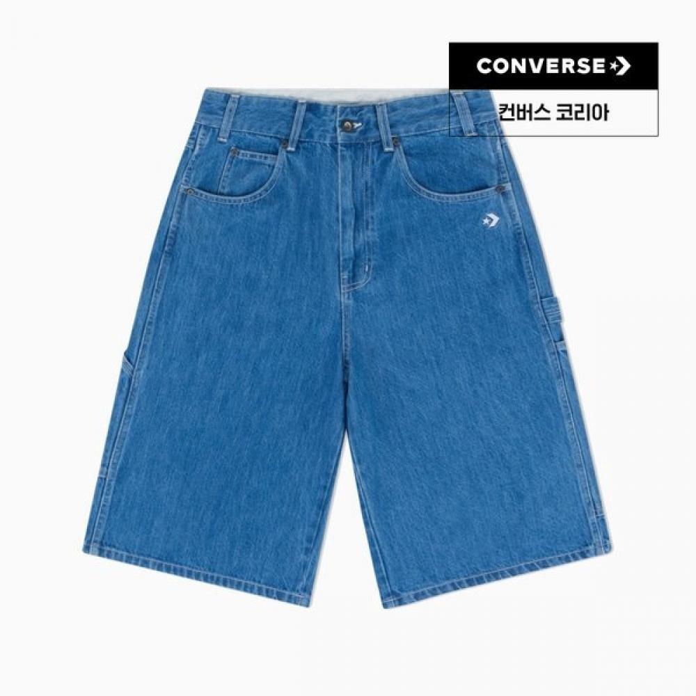 Converse Mid Shorts Denim Blue Wch672 Uha