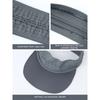 Multicolor Sweat-absorbing Hairband Quick-drying Sports Cap Creative Sunscreen Cap  Men Women