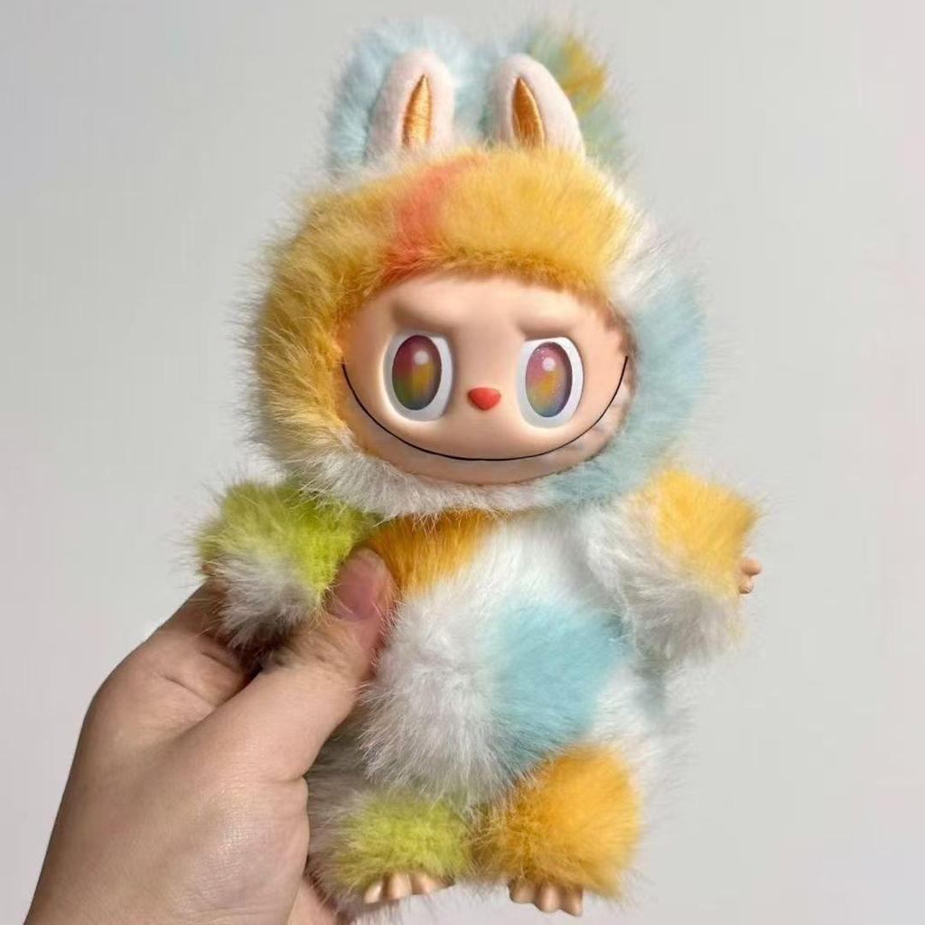 Nuovo V5.0 Labubu 5a Generazione Scatola Cieca Peluche Portachiavi Accessori per Borsa Decorazione per Condizionatore d'Aria Auto Figurine alla Moda Regalo Articolo da Collezione per Ragazze