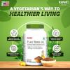GNC Flax Seed Oil Vegetarian Omega 3s | 180 Capsules | Supports Good Memory | Protects Vision | Relieves Stiffness & Joint Discomfort | Cold-Pres