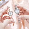 Niche Light Luxury Bracelet Watch Women'S Light Luxury Fritillary Quartz Women'S Watch High-End Four-Leaf Clover Watch