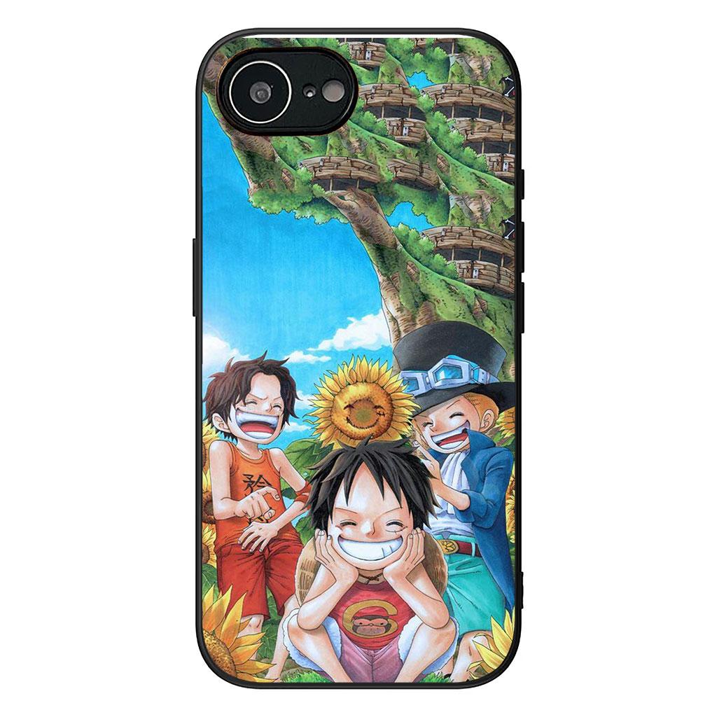 for Motorola Moto G86 G57 G67 G54 G24 G15 Power G13 G14 G34 G35 G45 G53 G55 G64 G75 G72 Case Sanji One Pieces Luffy Roronoa Zoro