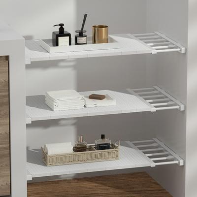 Creatieve uittrekbare kast gelaagde verdelers keuken badkamer opbergkast planken