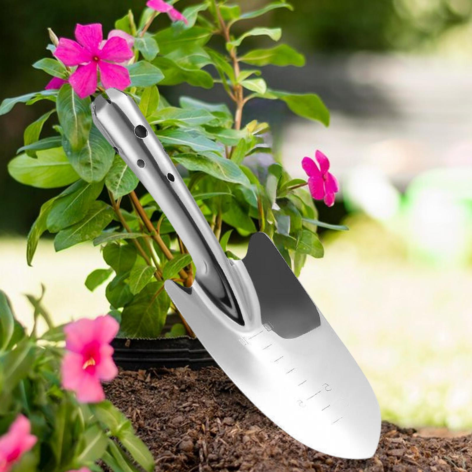 

Садовая лопата для копания, удобная рукоятка, садовый инструмент, более прочный мини-совок для 7.6x26cm