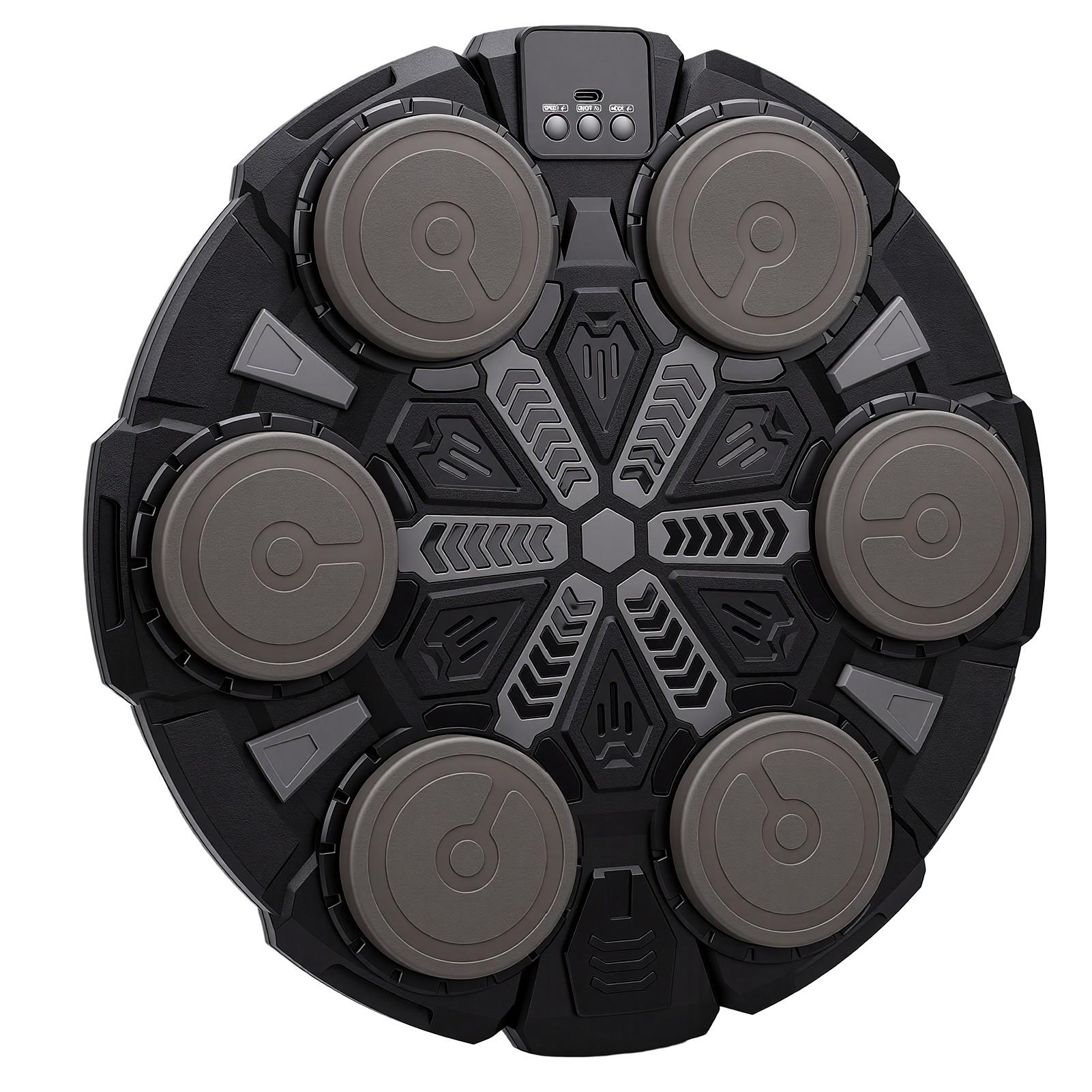 Music Boxing Machine With Six Button Wall Mounted Punching Target with Bluetooth Interactive Fitness Equipment for Kids