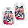 DAN DA DAN Anime Hoodie Tie Dye Hoodie Streetwear Huvtröja Herr Dam Cosplay Sport