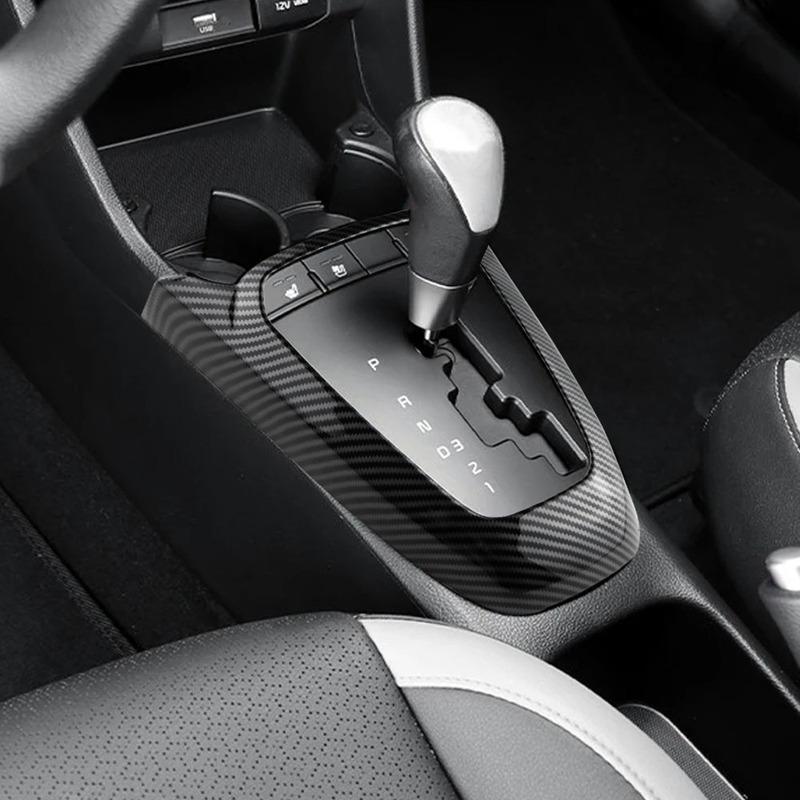 For Kia Morning    Picanto  Gear Shift Knob Panel Frame Cover Decoration Sticker Trim Interior Accessories