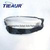 Compatible Headlight Cover for 2020-2022 Mercedes-Benz S-Class: Two-Tone Transparent PC Surface Housing.