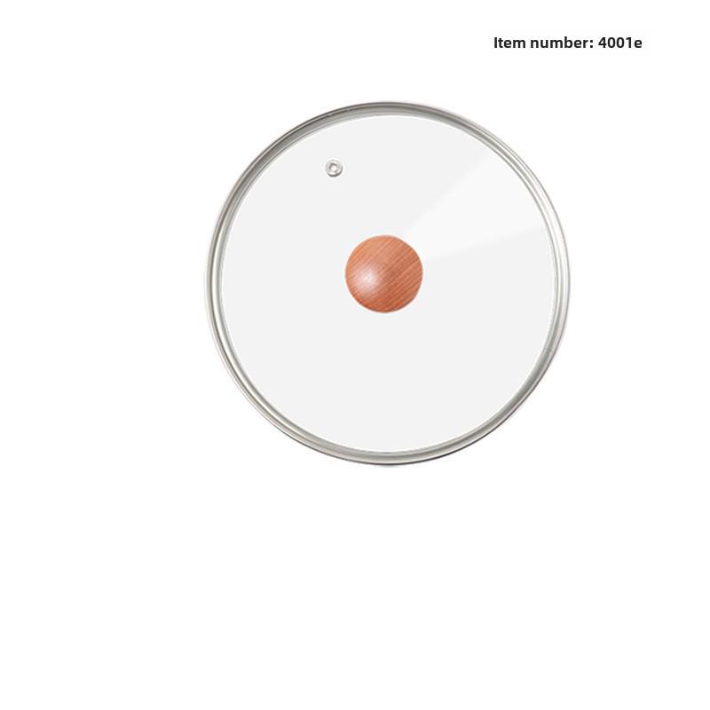 Universal Tempered Glass Pot Lid, Transparent, Heat Resistant, Fits 14-34cm Cookware