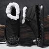 Super Warm Winter Cotton Shoes Casual Ankle Boots For Men Snow Boots