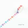 700Cm*1.5Cm Cute Kawaii Plants Flowers Japanese Masking Washi Tape Decor Adhesive Tape Scrapbooking Sticker Label Stationery