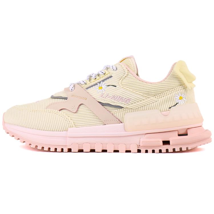 

новые LiNing 001 Ingenuity с амортизацией, противоскользящие, износостойкие кроссовки с низким верхом, женские, цвет «Розовый цвет сакуры» 39