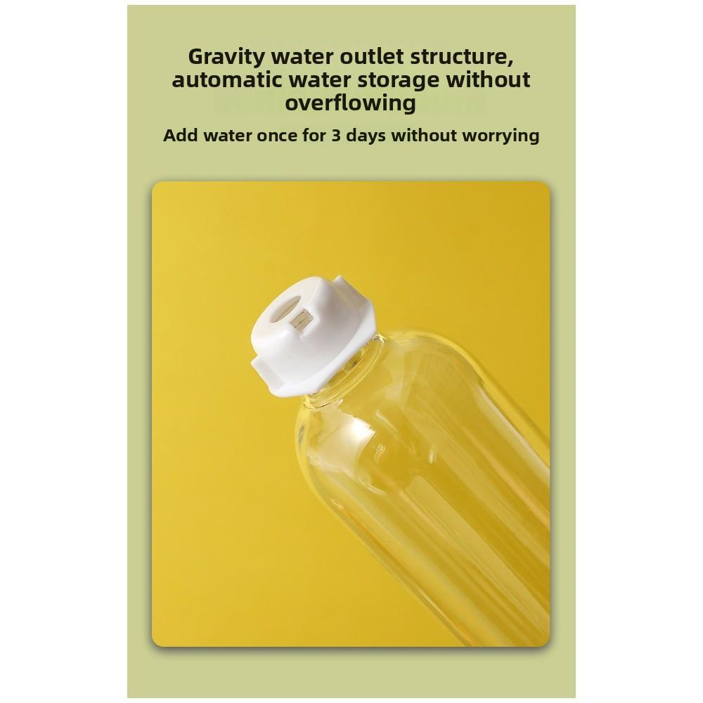 Double Bowl Automatic Pet Feeder Water Dispenser Cat Basin Dog Bowl Cat Bowl Cat Supplies Water Dispenser