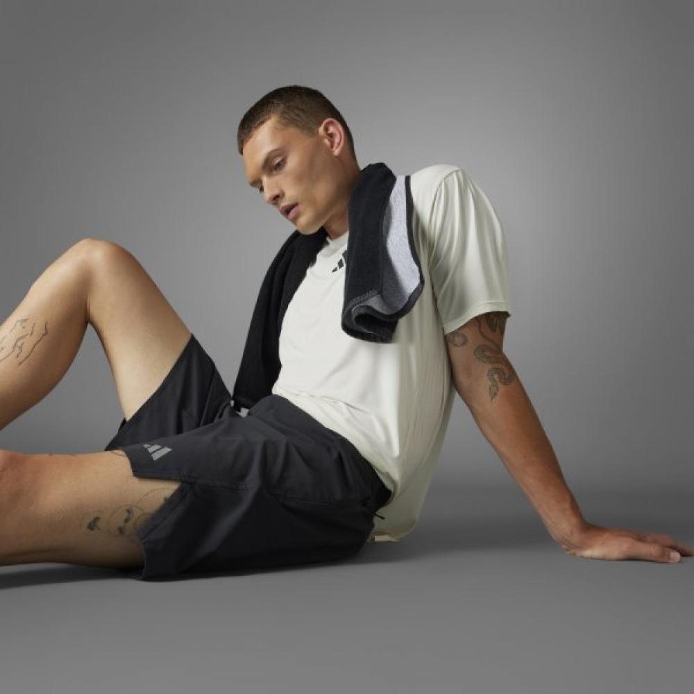 Adidas Bărbați S D4t Antrenament HIIT Căldură Doamnă Pantaloni Scurți Antrenament Funcțional Pantaloni Scurți Negru