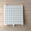 MTTUZK  Square Shower intubation type interface 182mm*182mm Shower head 10 * 10 holes Top Spray Shower Head Accessorie