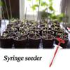 1Pc Handheld Seed Dispenser, Mini Manual Seeder Tool For Garden Planting, Flower Pot & Garden Bed Essential Gardening Supplies