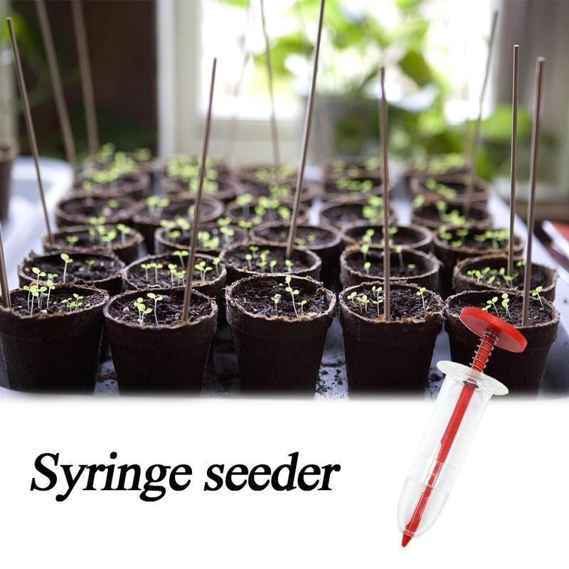 1Pc Handheld Seed Dispenser, Mini Manual Seeder Tool For Garden Planting, Flower Pot & Garden Bed Essential Gardening Supplies