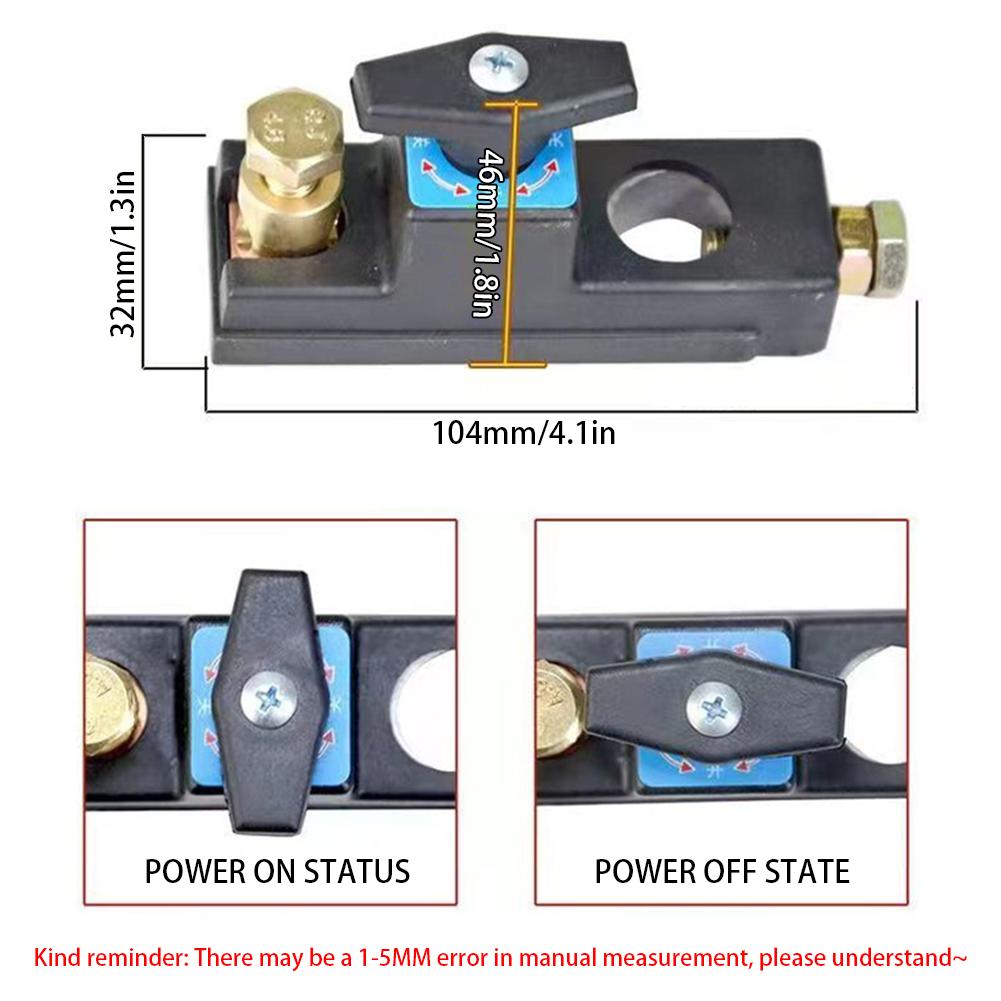 12/24V Car Battery Disconnect Switch,Smart Car Battery Disconnect Switch,Quick Disconnect Battery Cut Off Switch For Car Truck