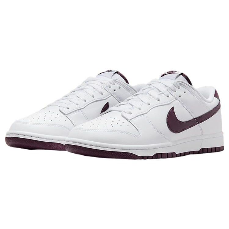 Nike Dunk Low White Night Maroon Men Sneakers DV0831-102