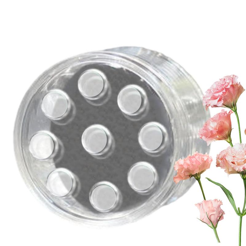 Spirálový držák na stonek ikebany pro vázy, průhledný držák na květinové aranžmá, květinový umělecký doplněk, stůl, ústřední prvek pro domácí dekoraci