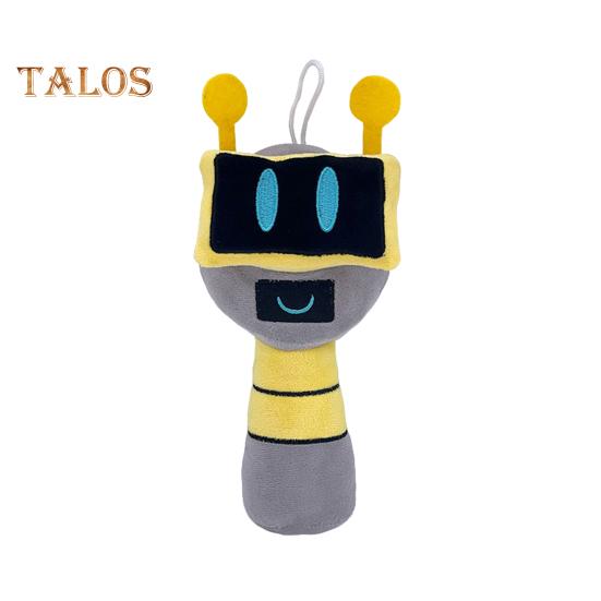 

Очаровательная плюшевая кукла, мягкая подушка в виде животного для любителей игр, мальчиков и девочек, удобная плюшевая игрушка для поощрения творческой игры жёлтый/серый