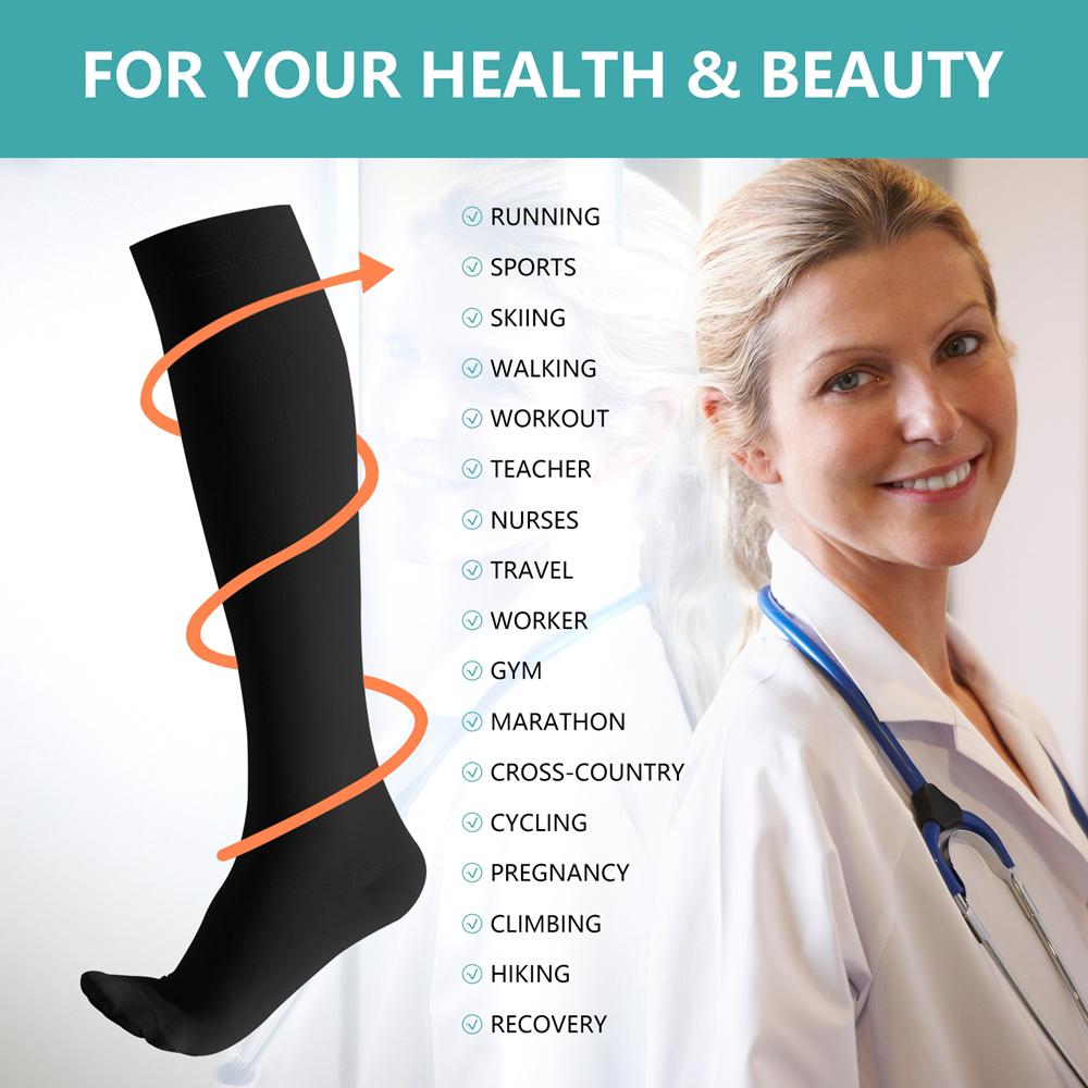 Buy Sinocare 3 Pairs Compression Socks 