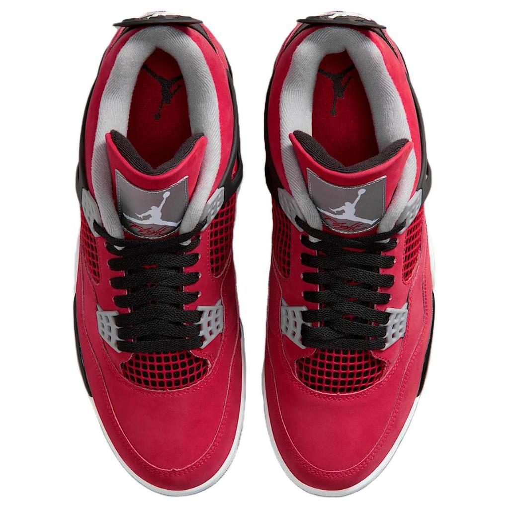 Air Jordan 4 Retro Toro Bravo 2026 Men Sneakers Red Fire-Red White FQ8138-600