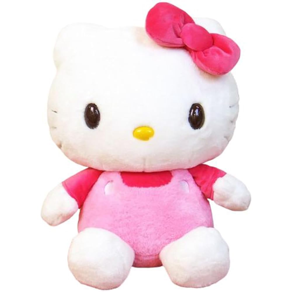 Nakajima Corporation Hello Kitty Plush Toy Pink 44cm x 36.5cm x 26cm Sanrio Soft Toy