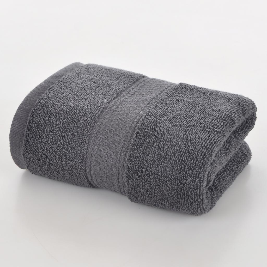 Style, plain cotton towel, household face towel, soft and absorbent