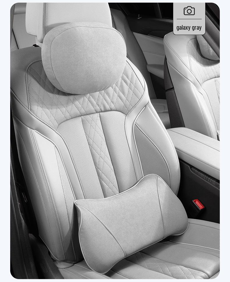 Xiaomi SU7/YU7 Compatible Headrest & Lumbar Support Pillow - Car Interior Accessory