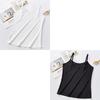 Atmungsaktives Sommer-Bustier für Mädchen aus Eis seide, nahtlos, mit Spaghettiträgern und Anti-Exposure-Bandeau
