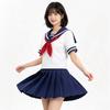 Nový Cos-Animefly Yandere Simulator Ayano Aishi Yandere Chan Cosplay Kostým Japonská Školní Dívčí Uniforma Námořnická Skládaná Sukně
