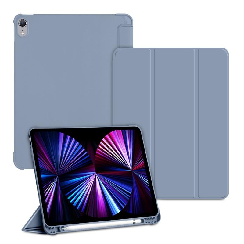For iPad A16 Case 11th 10th Gen Mini 6 7 For iPad Air 4/5 11 M2/M3/M4 10.9 Shock Case with Side Pencil Holder 3-Fold Cover