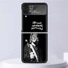 Retro Singer Kurt Cobain Shockproof Case For Samsung Galaxy Z Flip 7 6 5 4 3 5G Phone Cover Z Flip3 Flip4 Flip5 Flip6 Flip7 Shel